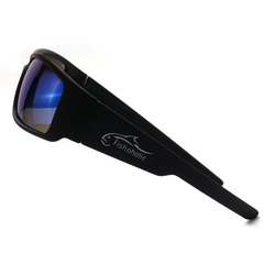 SUNGLASSES BLACK RUBBER FRAME BL